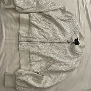 BCBG fully sequined bomber jacket